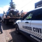 Detienen en la carretera Morelia–Quiroga a un hombre que trasladaba un RZR con reporte de robo